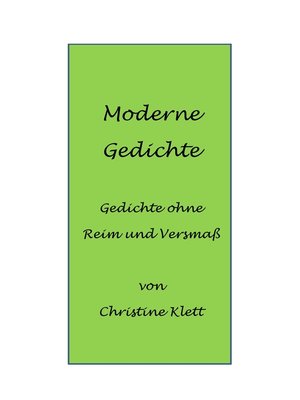 cover image of Moderne Gedichte